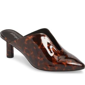 Jeffery Campbell Tortoise Saltaire Pointy Toe Mule